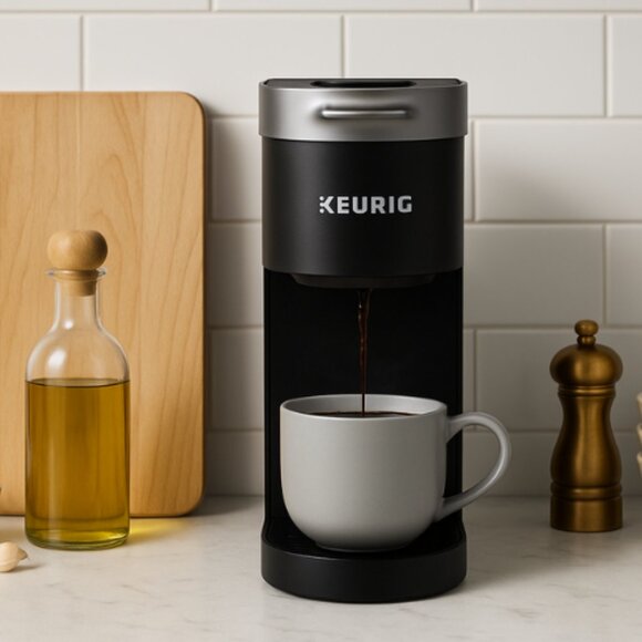 Keurig K-Mini Single Serve K-Cup Pod Coffee Maker, 6 to 12oz Brew size,  Black - Picture 1 of 4